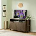 Greyleigh™ Bridgnorth Solid Wood TV Stand for TVs up to 60" Wood in Brown | 30 H in | Wayfair 1E45378BFB964628B85BADF911D37EDD