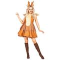 "REINDEER" (DRESS WITH PETTICOAT, HEADPIECE) - (S)