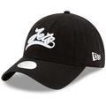 Women's New Era Black York Jets Tail Sweep 9TWENTY Adjustable Hat
