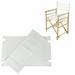 Bay Isle Home™ Outdoor Seat/Back Cushion Polyester in White | 0.5 H x 19 W x 24 D in | Wayfair F5E25504D0464AB1AF5C9078A9F2E3BF