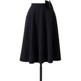Anthropologie Skirts | Cartonnier Feather Pearce Below Knee Skirt | Color: Blue | Size: 0