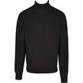 Urban Classics Men's Cardigan Stitch Roll Neck Sweater Jumper, Black (Black 00007), Xx-Large