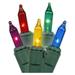 Brite Star 37320 - 50 Light 13' Green Wire Multi-Color Light Christmas Light String Set