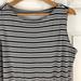 Athleta Dresses | Athleta Tulip Dress Size Large Petite Black Stripe | Color: Black/Cream | Size: Lp