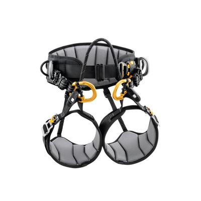 Petzl Sequoia Tree Care Seat Harness Black/Yellow 0 C069AA00
