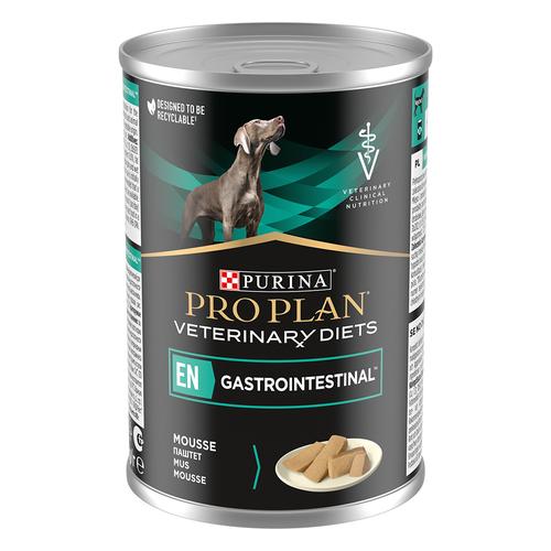 3x 400g PRO PLAN Veterinary Diets Canine Mousse Mousse EN Gastro PURINA Hundefutter nass