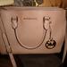 Michael Kors Other | Michael Kors Leather 100% Genuine Handbag | Color: Tan | Size: Os