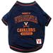 NCAA ACC T-Shirt for Dogs, Medium, Virginia, Multi-Color