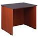 Stevens ID Systems Library Desk Wood in Brown/Red | 30 H x 36 W x 30 D in | Wayfair 88087 Z30-058