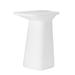 Vondom Noma Plastic Bar Outdoor Table Plastic in White | 40.25 H x 29.75 W x 24.25 D in | Wayfair 45075A-WHITE