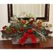 The Holiday Aisle® Mixed Centerpieces in Basket Faux Silk | 13 H x 26 W x 11 D in | Wayfair A69B9A8A20234C24AA3314FCAC7B9CBC