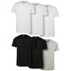 Urban Classics Herren Basic Tee 6-Pack T-Shirt, wht/wht/wht/blk/blk/gry, S