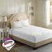 Beautyrest King Heated Mattress Pad w/ 3M Scotchgard in White - Olliix BR55-0536