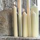 Church Altar Pillar Candles from 3/4'' to 1'' Diameter (7/8'' x 12'' Pk of 36)