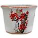 World Menagerie Griggsville Chinese Porcelain Pot Planter Ceramic | 7 H x 10 W x 9 D in | Wayfair BW-FLOWER-CBLOS