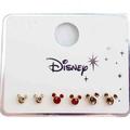 Disney Jewelry | 3 Pack Disney Earrings Mickey Mouse Ears Women's | Color: Gold/Red | Size: Os