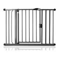 Bettacare Auto Close Stair Gate, 103.8cm - 110.8cm, Slate Grey, Pressure Fit Safety Gate, Baby Gate, Safety Barrier for Doors Hallways and Spaces, Easy Installation