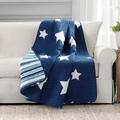 Star Throw Navy Single 50x60 - Lush Decor 16T004662