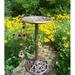 August Grove® Wendling Birdbath Metal | 32 H x 17 W x 17 D in | Wayfair 4F89B427DE704C5D8593F5C2CB38D289