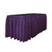 Ebern Designs Fithian Table Skirt Polyester in Indigo | 29 D in | Wayfair 2BDB0BF28FEC4582A1FBD87BF7362E54