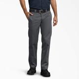 Dickies Men's 873 Slim Fit Work Pants - Charcoal Gray Size 32 (WP873)