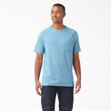 Dickies Men's Big & Tall Cooling Short Sleeve Pocket T-Shirt - Dusty Blue Size 4 (SS600)