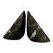 Designs by Marble Crafters Coronet Bookends in Black | 6.5 H x 4.75 W x 3.5 D in | Wayfair BE35-BZ