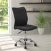 Zipcode Design™ Avers Task Chair Upholstered in Brown/Gray | 40.25 H x 20.5 W x 22.25 D in | Wayfair RTA-K462-BK