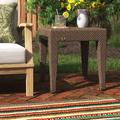 Winston Porter Arrison Outdoor Side Table in Brown | 20 H x 19 W x 19 D in | Wayfair 903-1323-JBP-ET