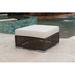 Andover Mills™ Dan Outdoor Ottoman w/ Cushion | 12 H x 30 W x 30 D in | Wayfair 903-1323-JBP-O/Z-680-SU-706