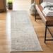 Gray/White 24 x 0.39 in Indoor Area Rug - Bungalow Rose Brooksland Southwestern Ivory/Gray Area Rug | 24 W x 0.39 D in | Wayfair