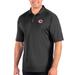 Men's Antigua Gray Cincinnati Reds Big & Tall Tribute Polo