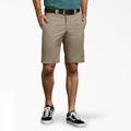 Dickies Men's Slim Fit Work Shorts, 11" - Desert Sand Size 33 (WR849)