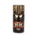 Bay Isle Home™ 3D Tiki Head Protector Mask Wood totem Statue Wall Décor in Black | 11.75 H x 5 W x 1 D in | Wayfair