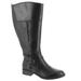 Easy Spirit Leigh Wide Shaft - Womens 8.5 Black Boot Medium