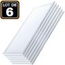 Lot 6 Dalles led 40W 120x30 Blanc Neutre 4000k - Blanc Neutre 4000k