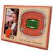 Brown Cleveland Browns 3D StadiumViews Picture Frame