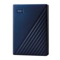 WD 5 TB My Passport for Mac Portable Hard Drive - Time Machine Ready with Password Protection, Midnight Blue