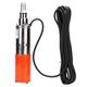Taidda Pompe à eau Pompe à vis submersible, Pompe à eau submersible 1 pouces 24V-0.8m³-35m DC Pompe à vis à grande levée en acier inoxydable + acier moulé Pompe à eau submersible p