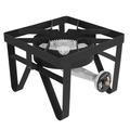 Ktaxon 1-Burner Propane Outdoor Stove Cast Iron in Black/Gray | 12.2 H x 15.9 W x 15.9 D in | Wayfair wf1-G27000180