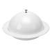 Winston Porter Gologan Covered Serving Bowl in White | 10 H x 10 D in | Wayfair 9111-1