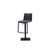 Latitude Run® Yountville Swivel Adjustable Height Bar Stool Metal in Black | 17 W x 21 D in | Wayfair 4BA28362C0A7437A927501154864FB08