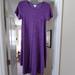 Lularoe Dresses | Lularoe Carly Dress | Color: Purple | Size: Xxs