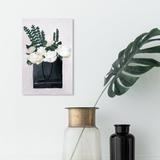 House of Hampton® 'Precious Finds Simple' Painting on Canvas Canvas, Wood in Green | 15 H x 10 W x 1.5 D in | Wayfair