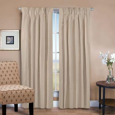 Marshfield Drapery Pinch Pleat Curtain Pair, 50 x ...