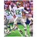 Randall Cunningham Philadelphia Eagles Autographed 16" x 20" White Jersey Throwing Photograph