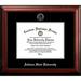 Campus Images Indiana State Embossed Diploma Picture Frame Wood in Brown/Red | 16.25 H x 18.75 W x 1.5 D in | Wayfair IN986SED-1185
