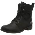 Rieker Damen Herbst/Winter Stiefeletten, Schwarz (Schwarz 00), 42 EU