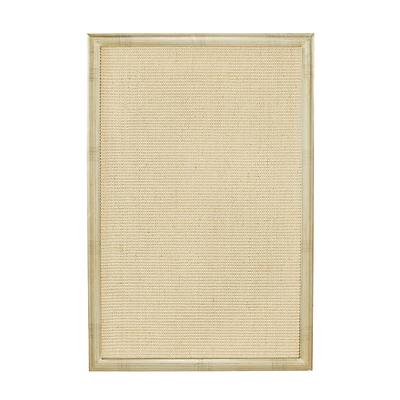 Suzanne Kasler Sisal Message Board - Silver, 36