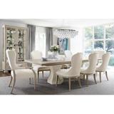 Bernhardt Santa Barbara Arm Chair in Ivory Upholstered/Fabric in Brown | 41 H x 23.75 W x 27.375 D in | Wayfair 385562